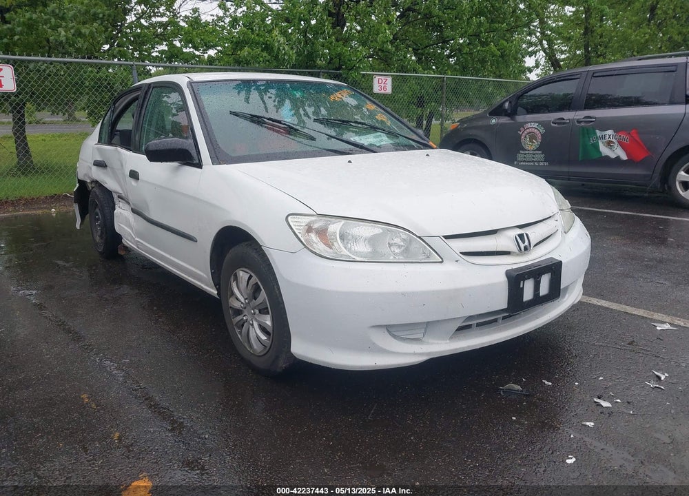 2004 HONDA CIVIC VP VIN: 2HGES16344H608484