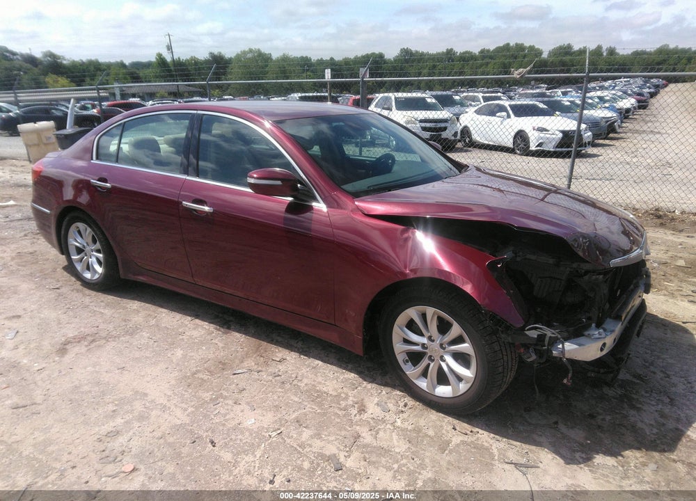2013 HYUNDAI GENESIS VIN: KMHGC4DD8DU212407