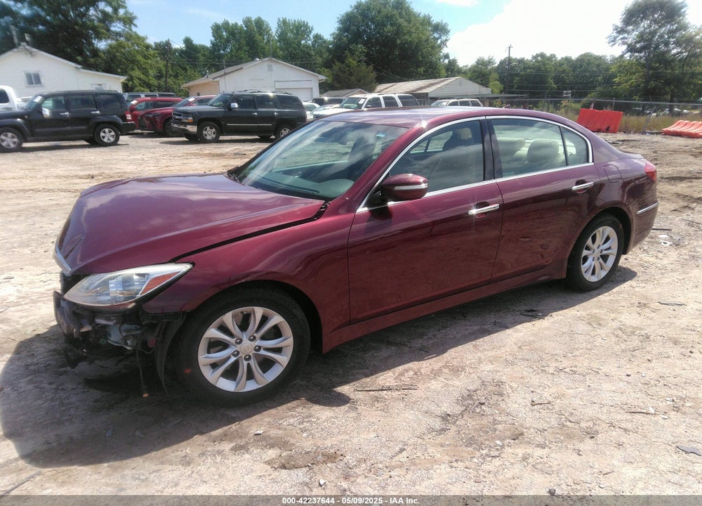 2013 HYUNDAI GENESIS VIN: KMHGC4DD8DU212407
