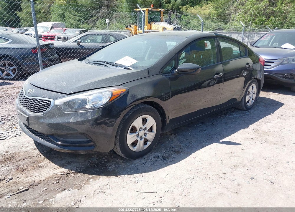 2015 KIA FORTE LX VIN: KNAFK4A64F5431657