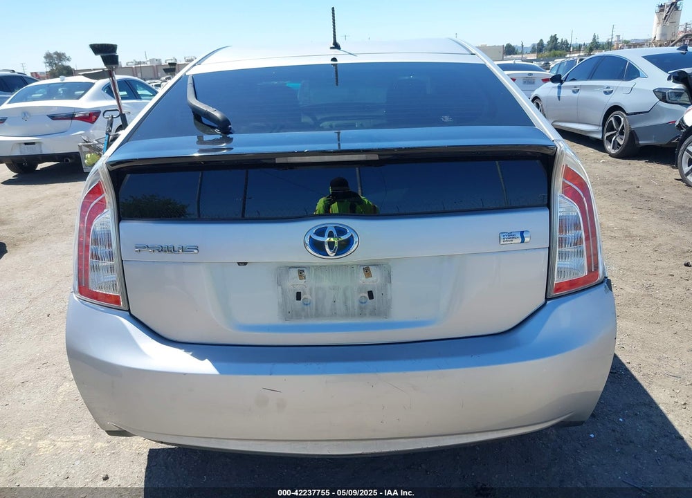 2015 TOYOTA PRIUS VIN: JTDKN3DU2F0472606