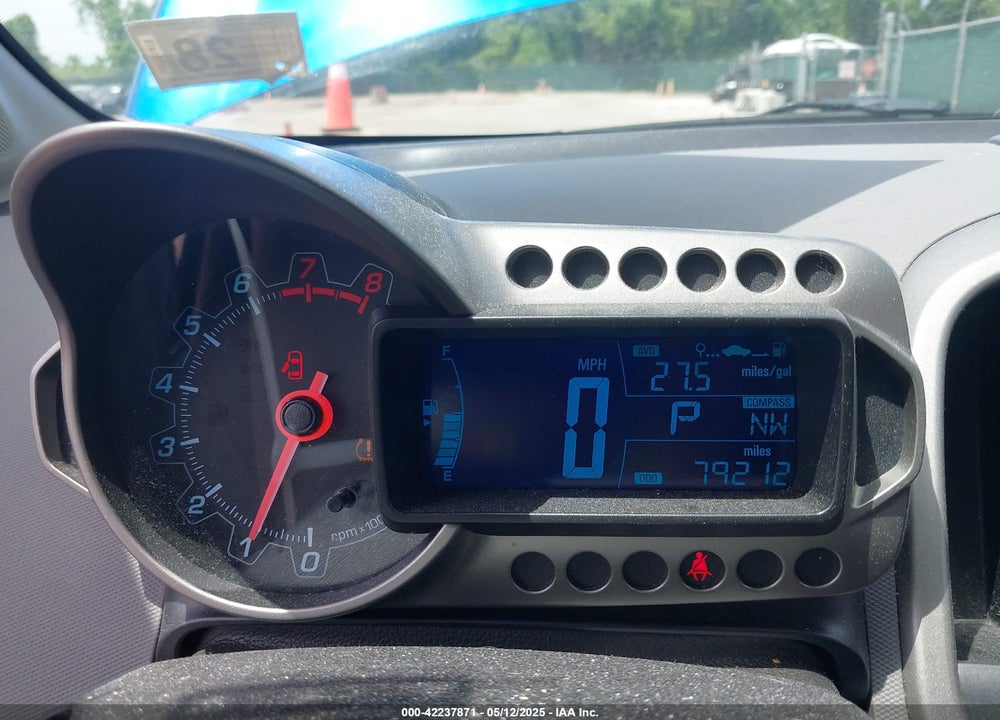 2016 CHEVROLET SONIC VIN: 1G1JC5SG2G4146432