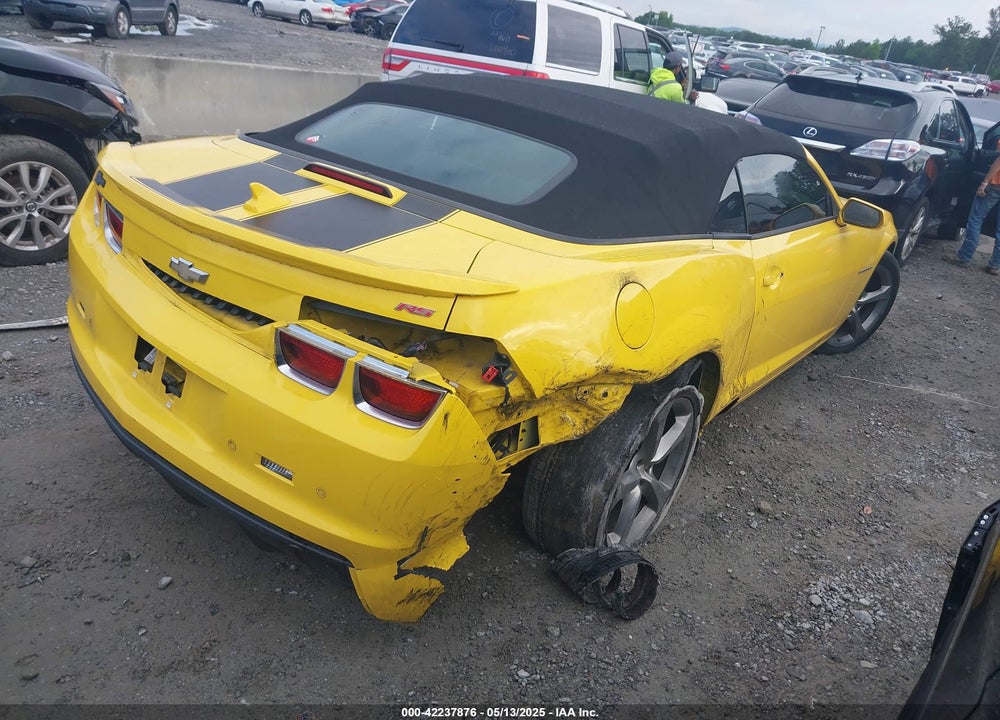 2013 CHEVROLET CAMARO VIN: 2G1FG3D35D9202879