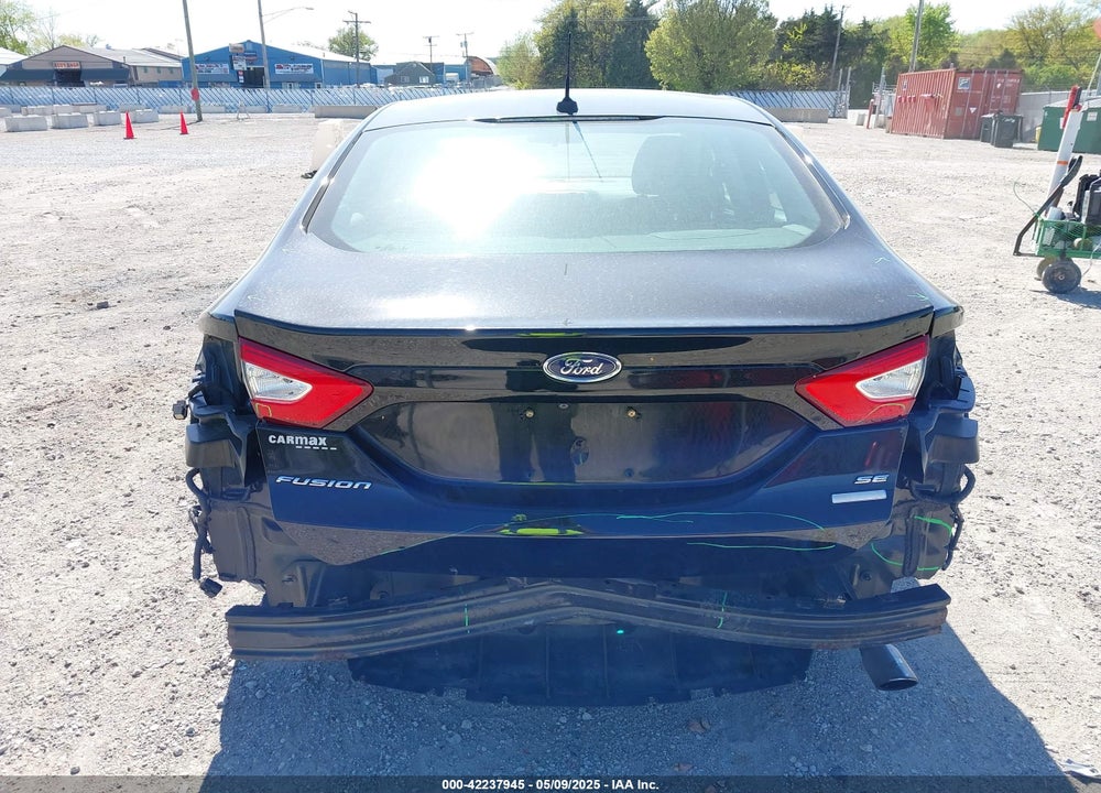 2016 FORD FUSION VIN: 3FA6P0HDXGR378176