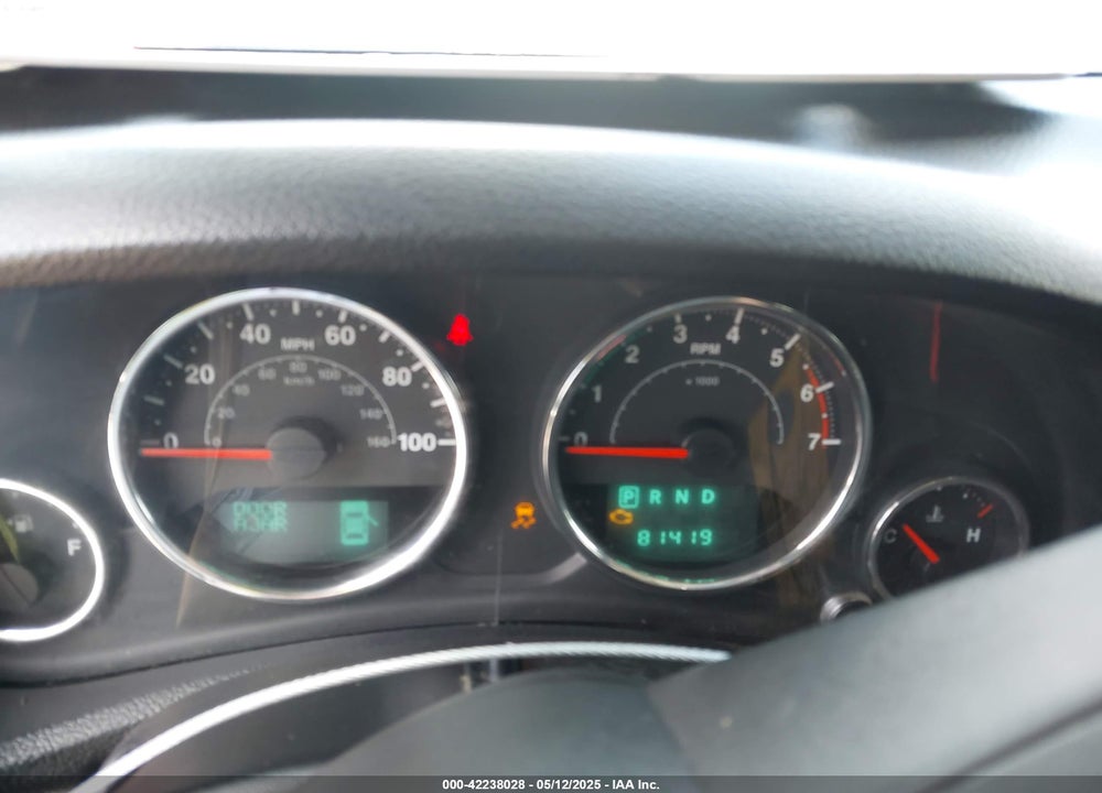 2012 JEEP WRANGLER UNLIMITED SPORT VIN: 1C4BJWDG3CL177595