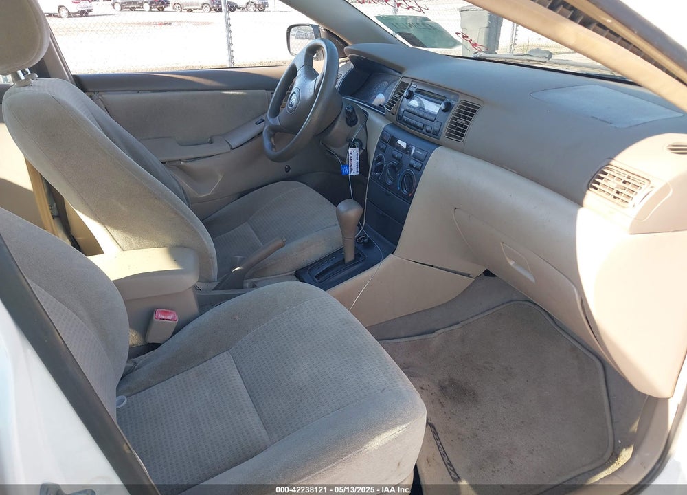 2005 TOYOTA COROLLA CE VIN: JTDBR32E052049333