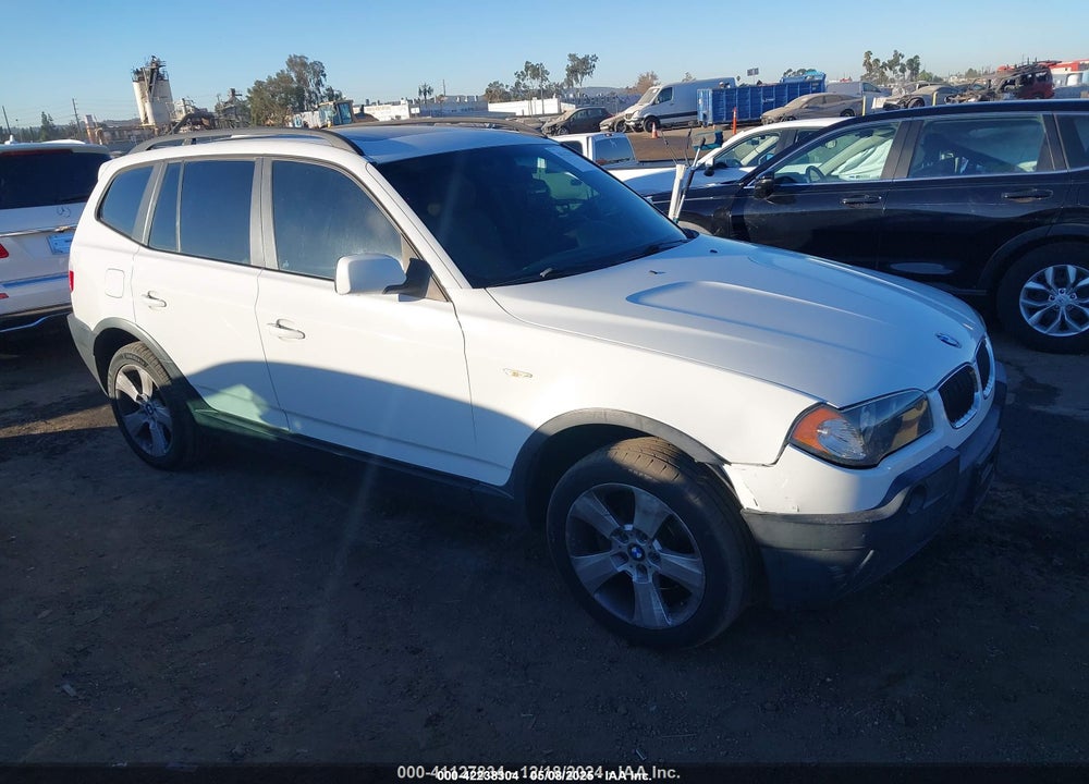 2004 BMW X3 2.5I VIN: WBXPA73404WB29013