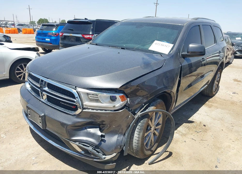 2018 DODGE DURANGO VIN: 1C4RDJAG9JC312671