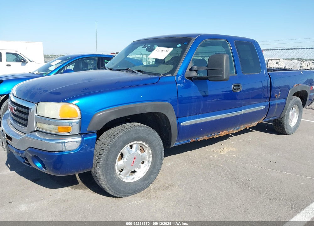 2003 GMC SIERRA 1500 SLE VIN: 1GTEK19T93E376805