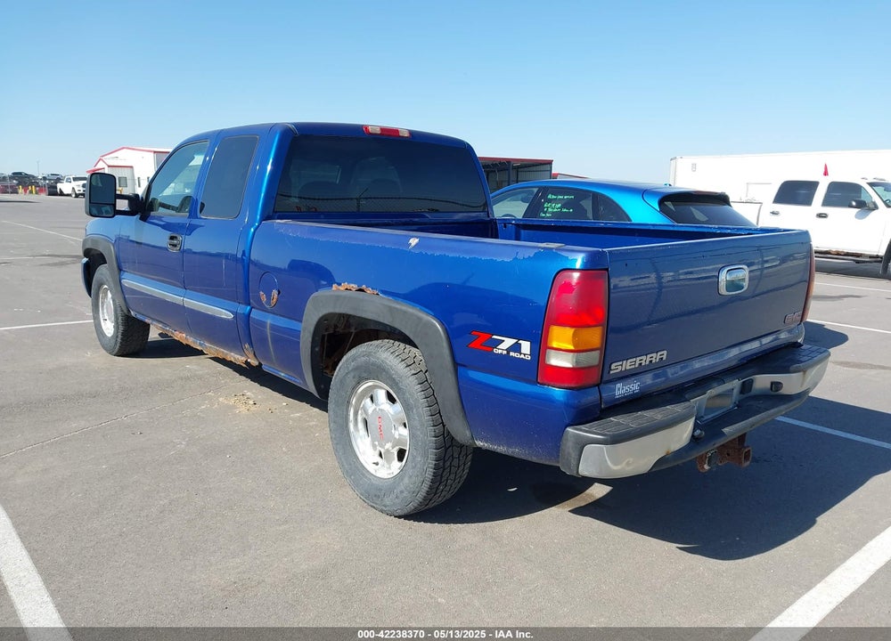 2003 GMC SIERRA 1500 SLE VIN: 1GTEK19T93E376805
