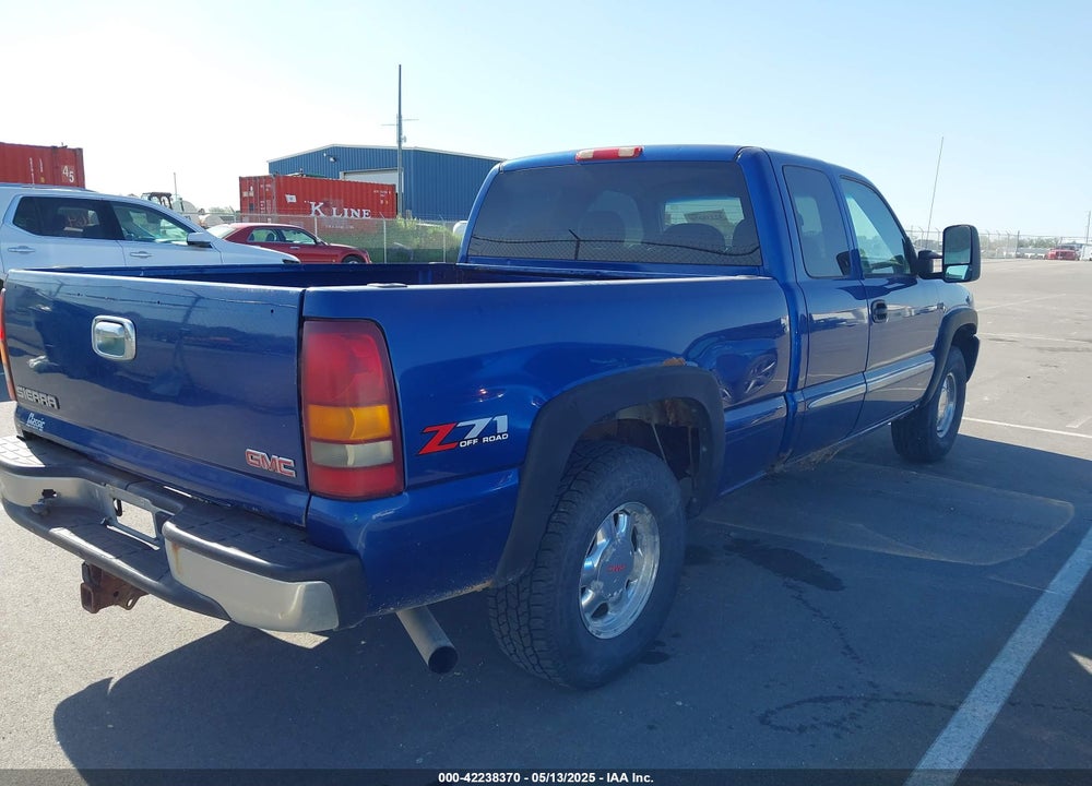 2003 GMC SIERRA 1500 SLE VIN: 1GTEK19T93E376805