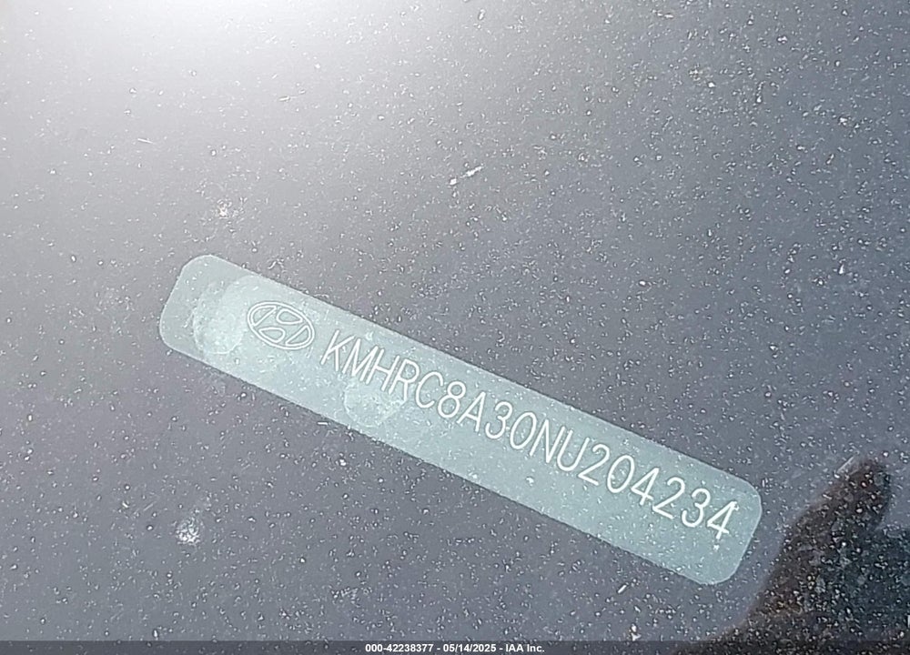 2022 HYUNDAI VENUE VIN: KMHRC8A30NU204234