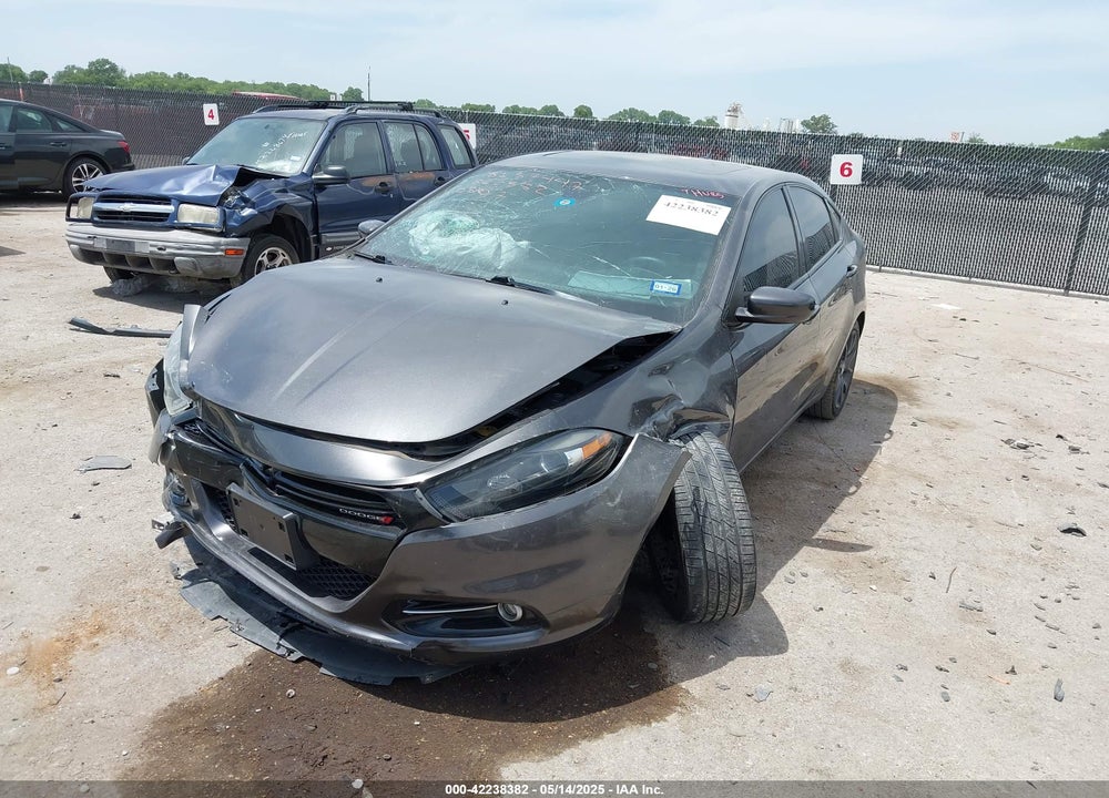 2016 DODGE DART VIN: 1C3CDFFA0GD822552