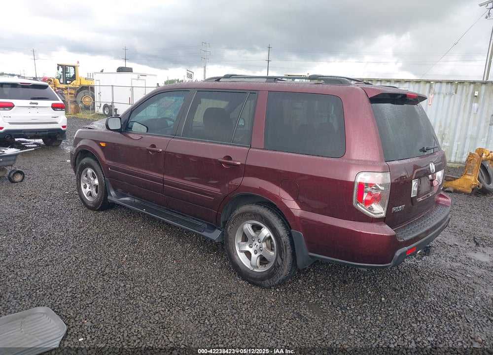2007 HONDA PILOT VIN: 2HKYF18707H527381