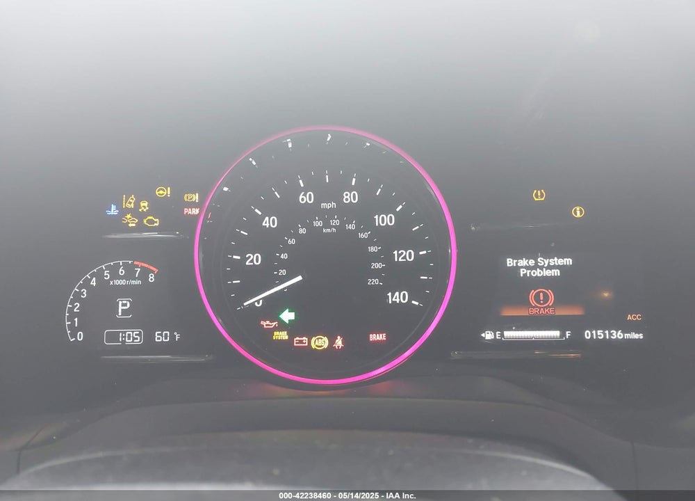 2022 HONDA HR-V AWD EX-L VIN: 3CZRU6H70NM719876