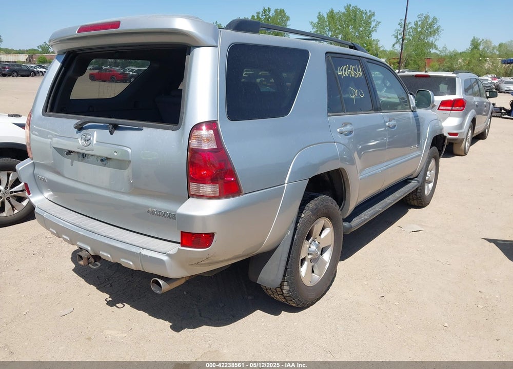 2005 TOYOTA 4RUNNER LIMITED V6 VIN: JTEBU17RX50068171