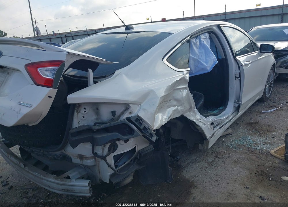 2013 FORD FUSION VIN: 3FA6P0K9XDR119445