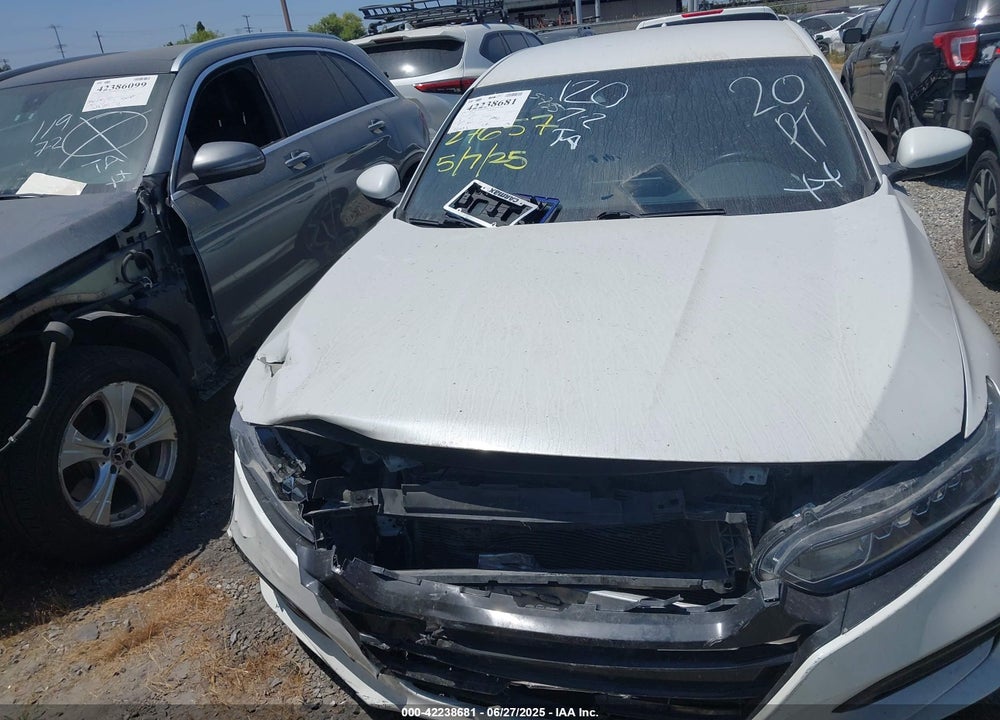 2018 HONDA ACCORD SPORT VIN: 1HGCV1F34JA145657