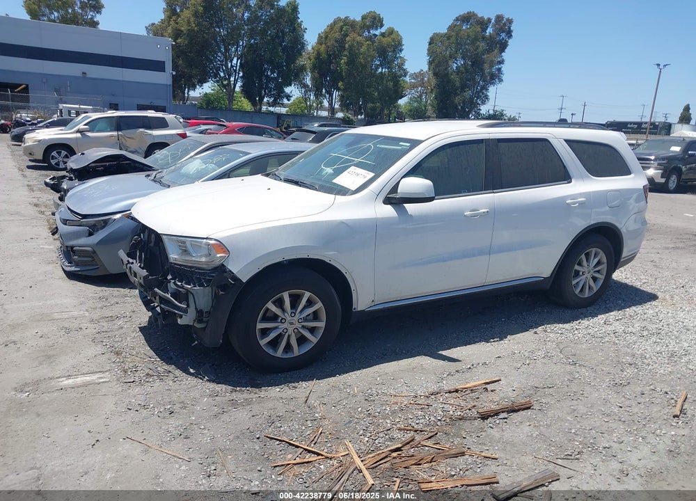 2020 DODGE DURANGO SXT PLUS RWD VIN: 1C4RDHAG3LC381125