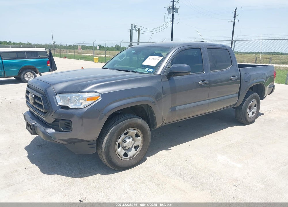 2022 TOYOTA TACOMA SR V6 VIN: 3TYCZ5AN2NT086219
