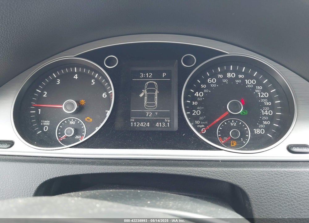2015 VOLKSWAGEN CC VIN: WVWBP7AN3FE802870
