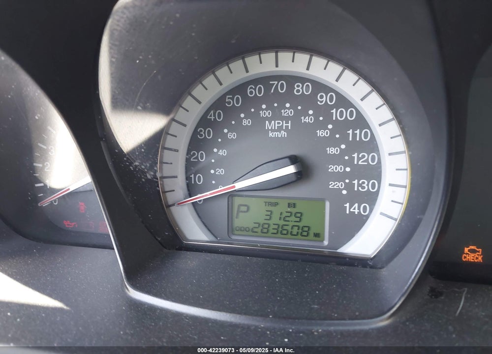 2007 KIA SPECTRA EX VIN: KNAFE122975467055
