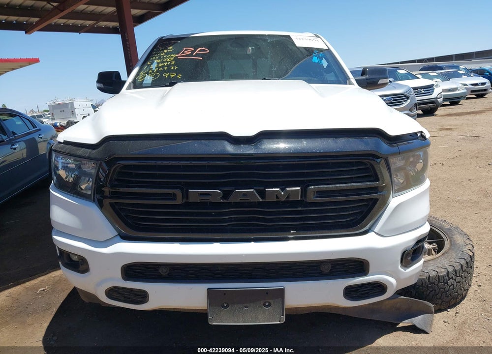 2021 RAM 1500 BIG HORN 4X4 6'4 BOX VIN: 1C6SRFBT7MN682934