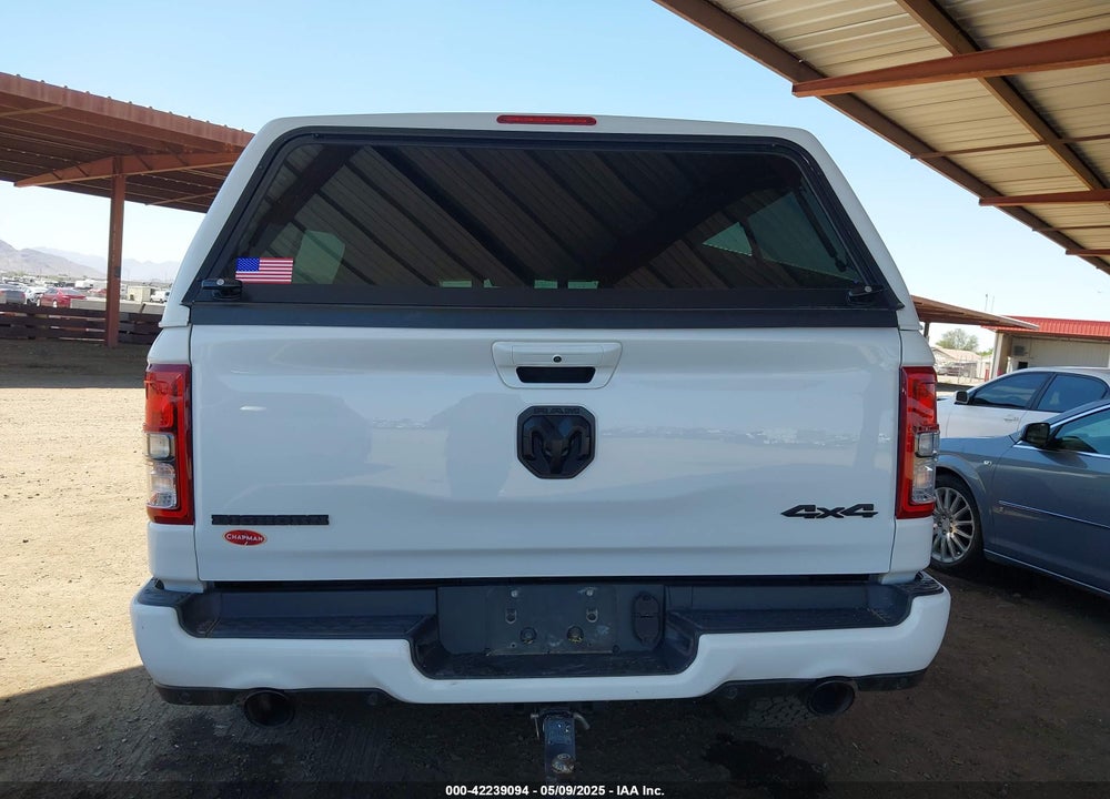2021 RAM 1500 BIG HORN 4X4 6'4 BOX VIN: 1C6SRFBT7MN682934