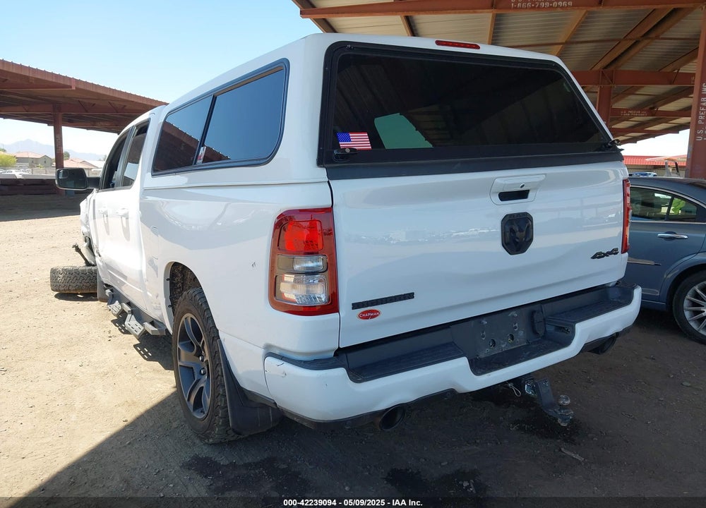 2021 RAM 1500 BIG HORN 4X4 6'4 BOX VIN: 1C6SRFBT7MN682934