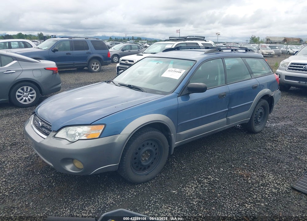 2006 SUBARU OUTBACK 2.5I VIN: 4S4BP61C167346666
