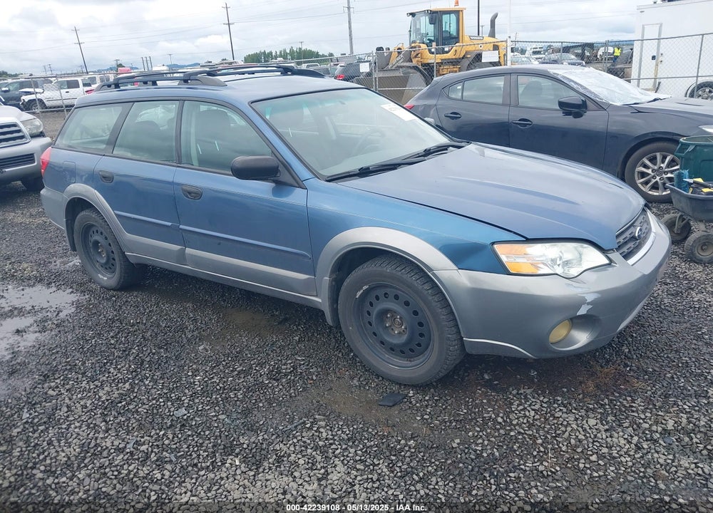 2006 SUBARU OUTBACK 2.5I VIN: 4S4BP61C167346666