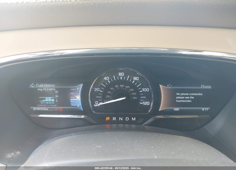 2016 LINCOLN NAVIGATOR SELECT VIN: 5LMJJ2HT6GEL08422