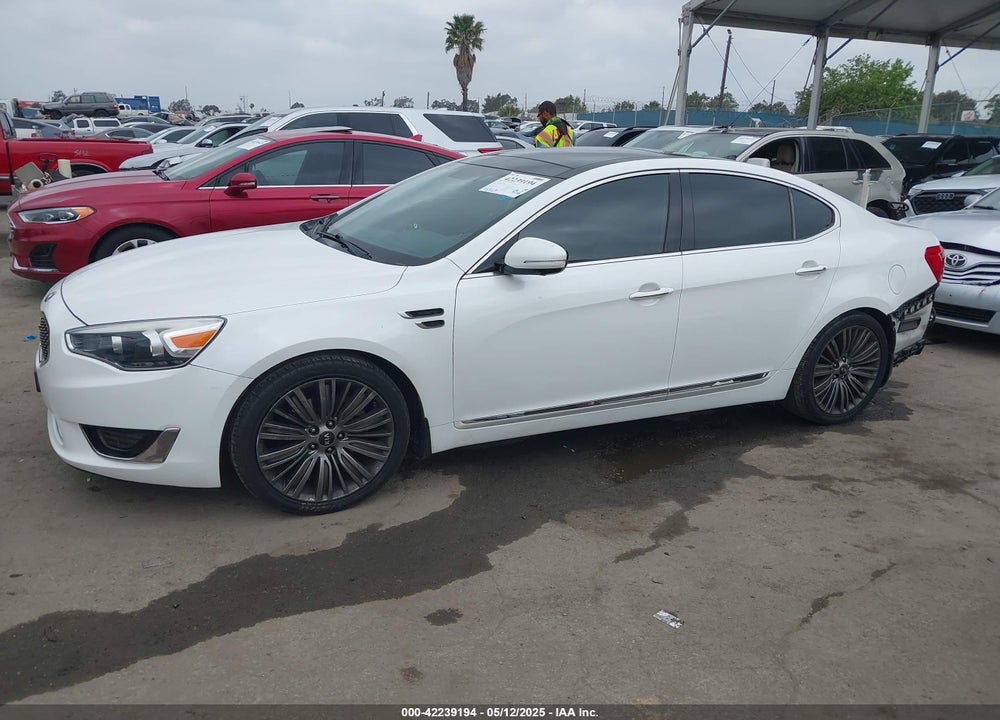 2016 KIA CADENZA LIMITED VIN: KNALN4D73G5209529