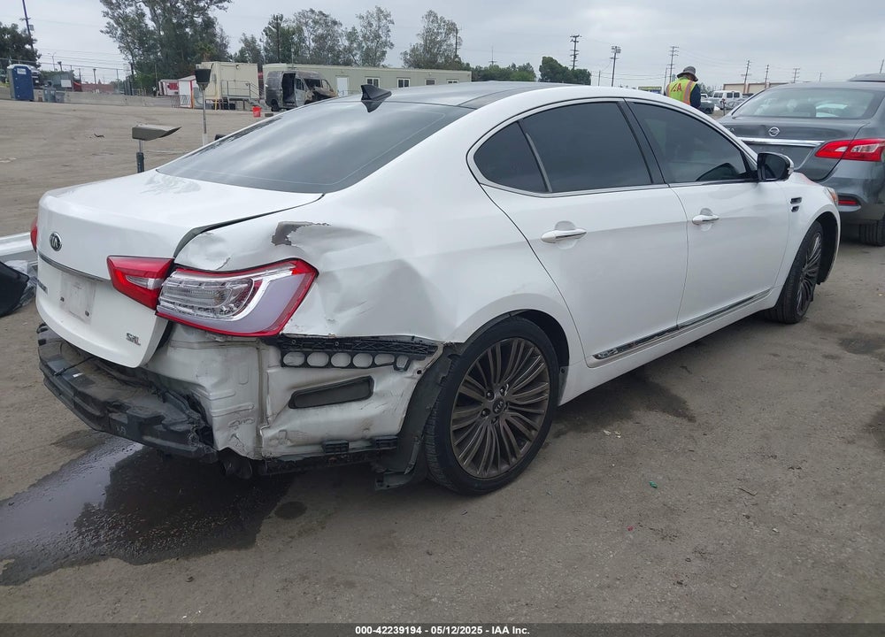 2016 KIA CADENZA LIMITED VIN: KNALN4D73G5209529