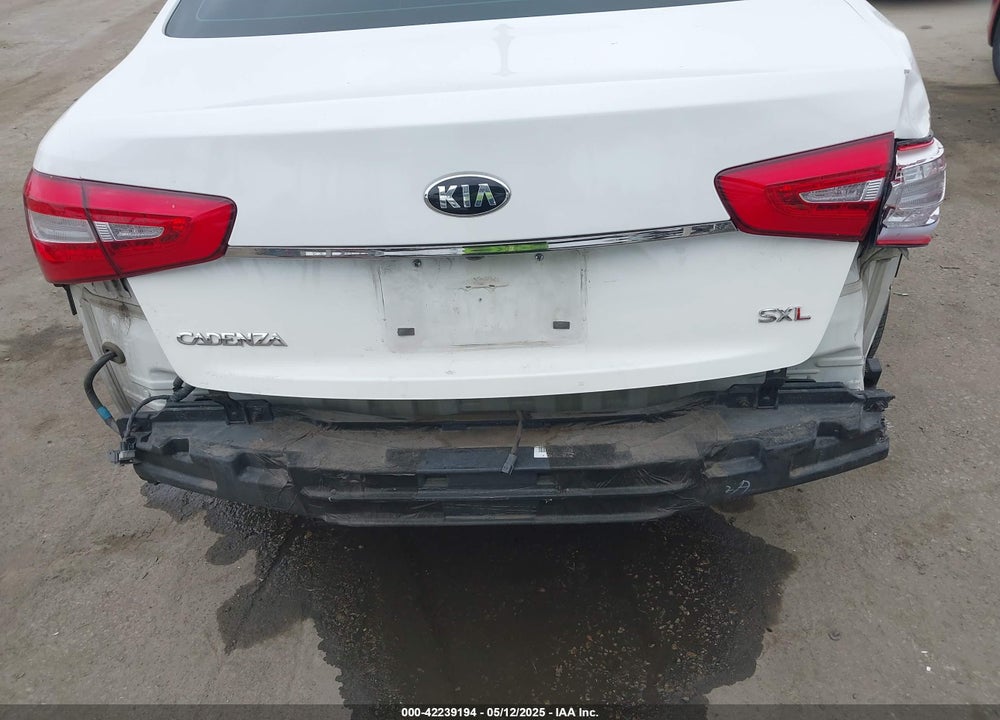 2016 KIA CADENZA LIMITED VIN: KNALN4D73G5209529
