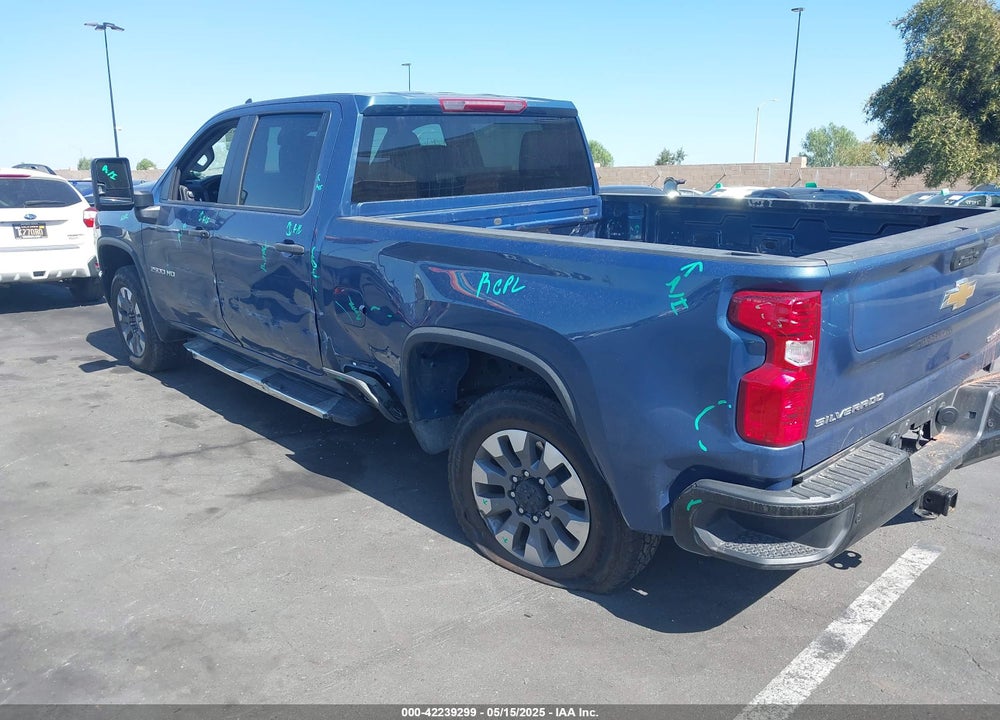 2024 CHEVROLET SILVERADO 2500HD 4WD STANDARD BED CUSTOM VIN: 2GC4YME77R1198889