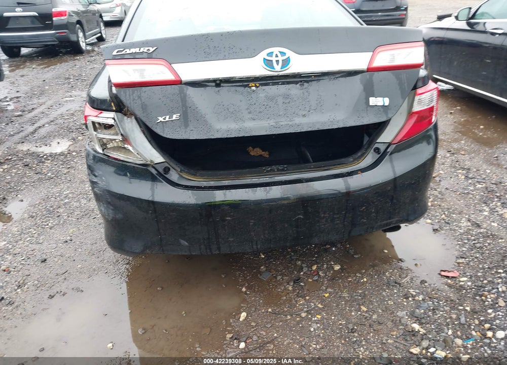 2013 TOYOTA CAMRY HYBRID XLE VIN: 4T1BD1FK8DU079990