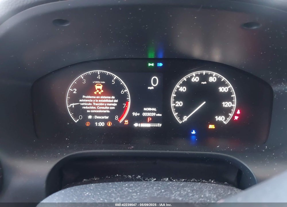 2025 HONDA HR-V VIN: 3CZRZ1H76SM705786