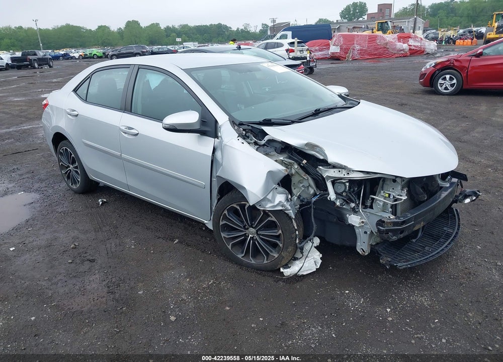2015 TOYOTA COROLLA S PLUS VIN: 2T1BURHE1FC313963