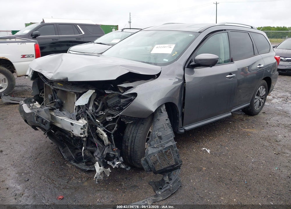 2019 NISSAN PATHFINDER SL VIN: 5N1DR2MN7KC643693