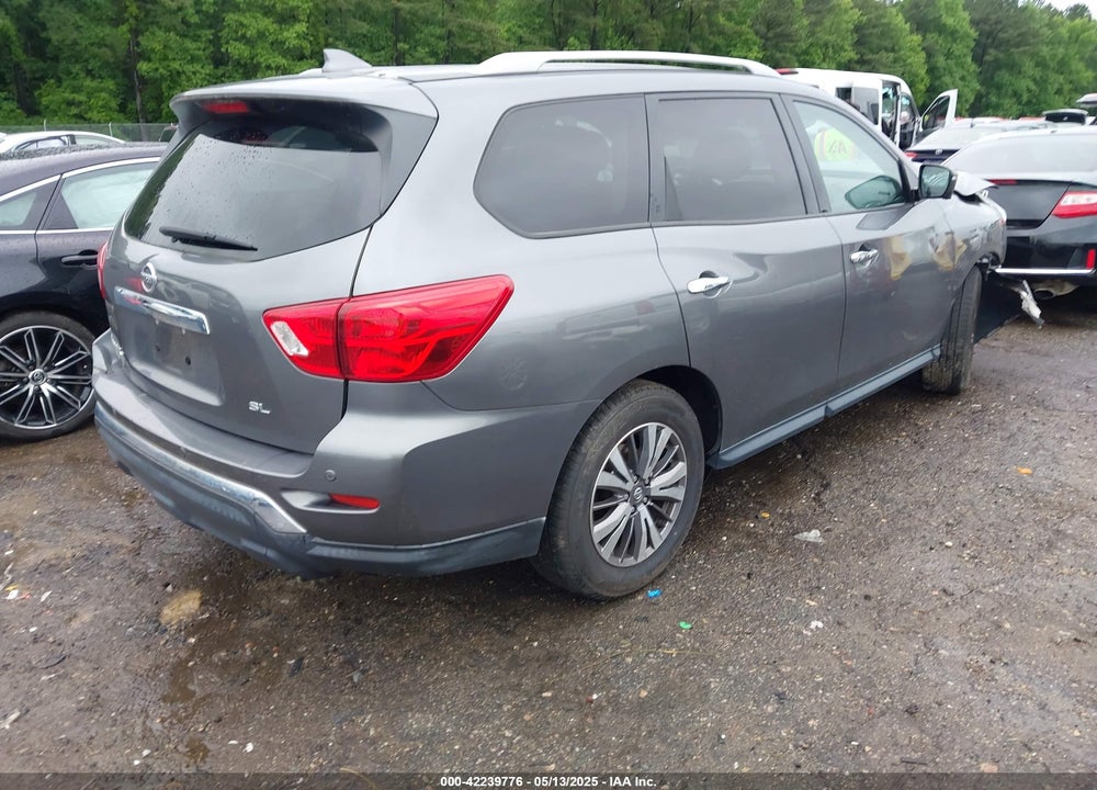2019 NISSAN PATHFINDER SL VIN: 5N1DR2MN7KC643693
