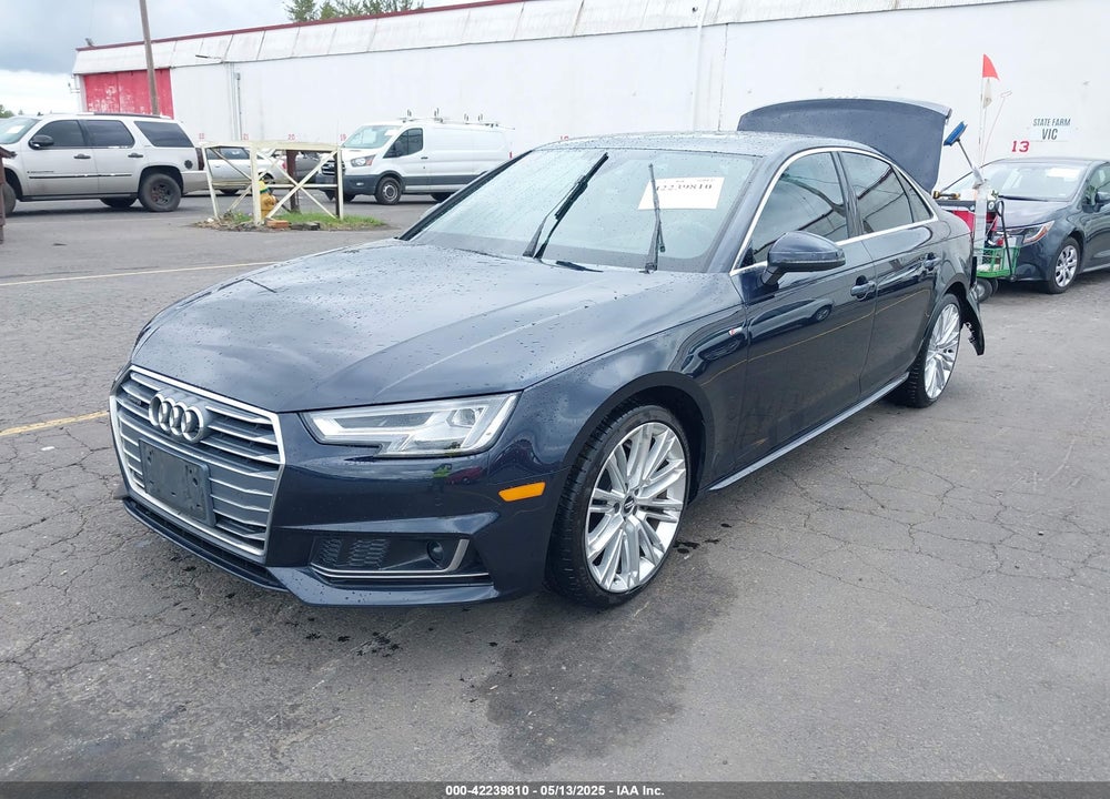 2018 AUDI A4 2.0T PREMIUM VIN: WAUFNAF45JA019132