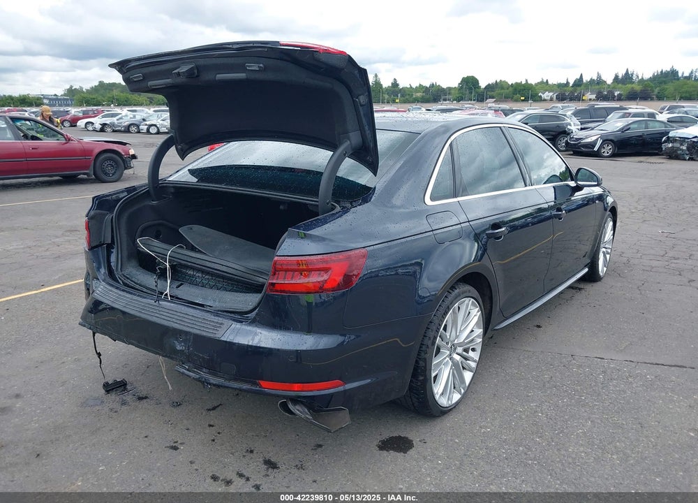 2018 AUDI A4 2.0T PREMIUM VIN: WAUFNAF45JA019132