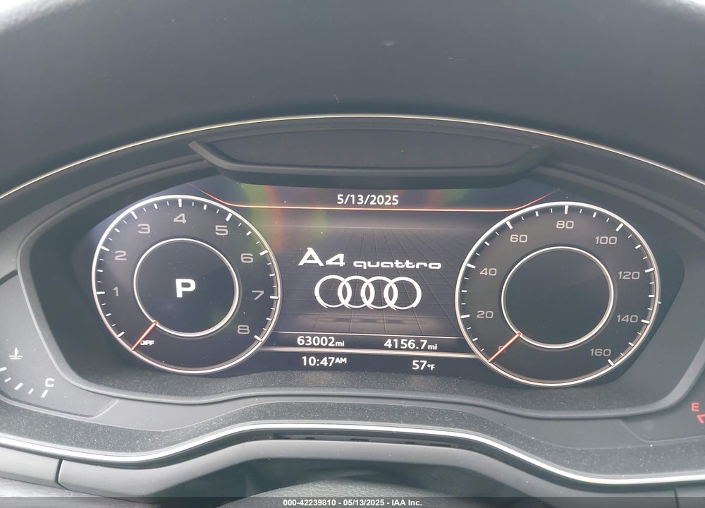 2018 AUDI A4 2.0T PREMIUM VIN: WAUFNAF45JA019132