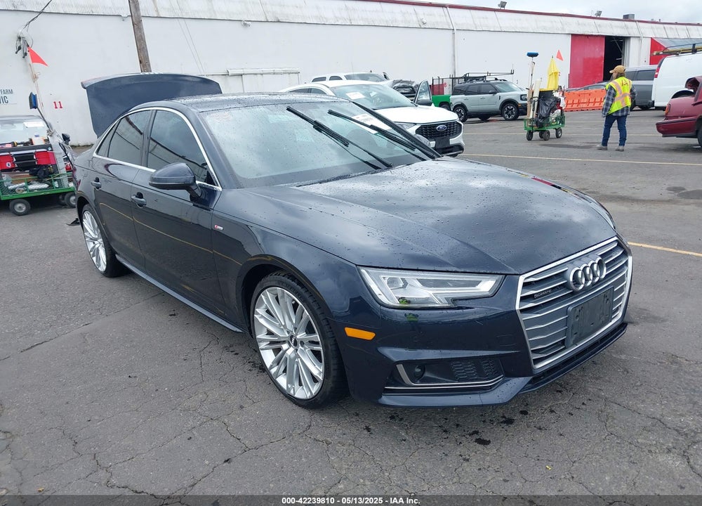 2018 AUDI A4 2.0T PREMIUM VIN: WAUFNAF45JA019132