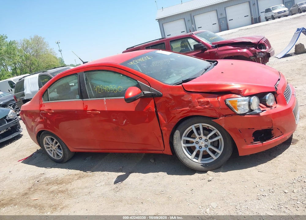 2012 CHEVROLET SONIC 2LT VIN: 1G1JC5SH0C4152264