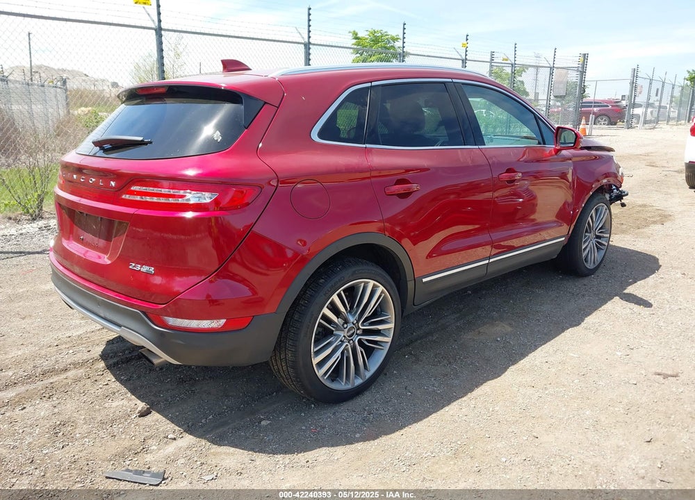 2016 LINCOLN MKC VIN: 5LMTJ3DH0GUJ11834