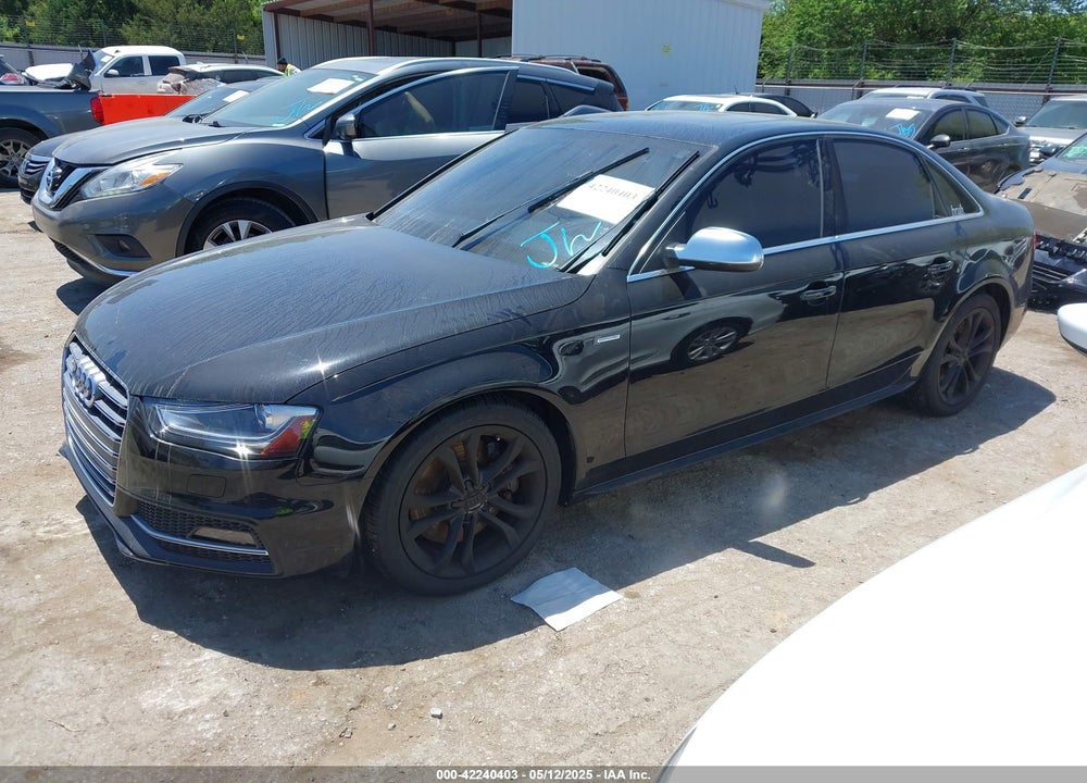 2014 AUDI S4 VIN: WAUBGAFL2EA060078