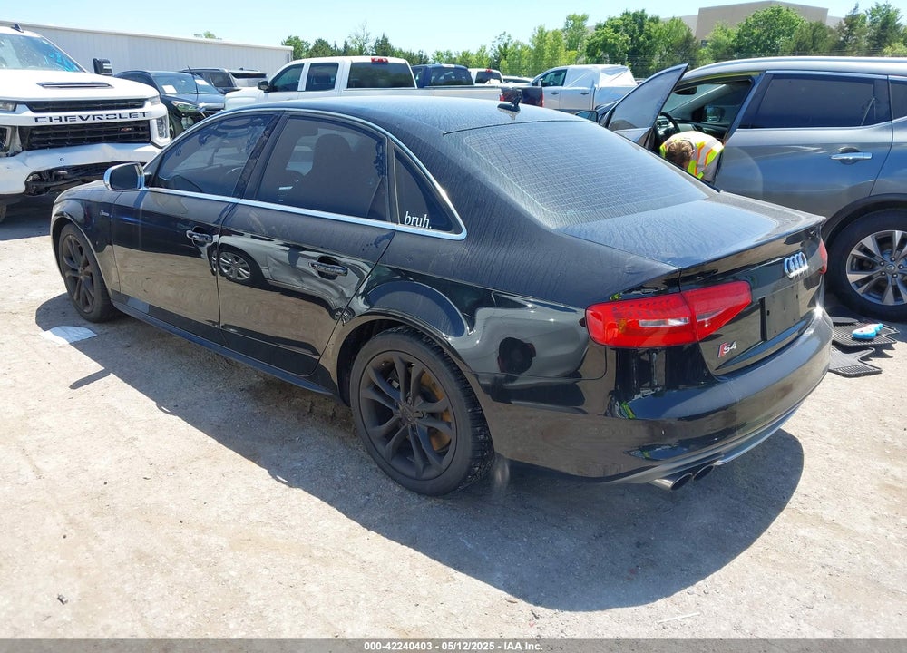 2014 AUDI S4 VIN: WAUBGAFL2EA060078