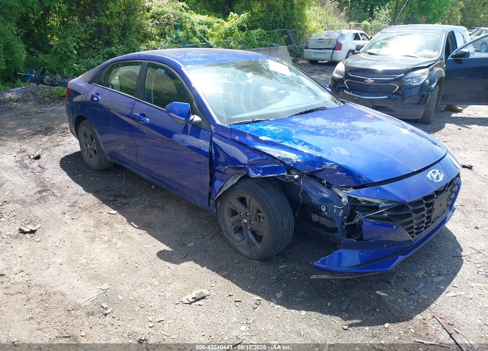 2021 HYUNDAI ELANTRA VIN: KMHLM4AG5MU157277